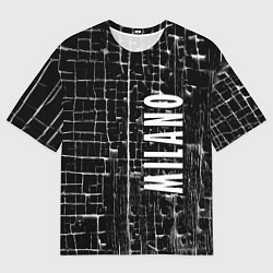 Футболка оверсайз мужская Milano - autumn - winter 2025, цвет: 3D-принт