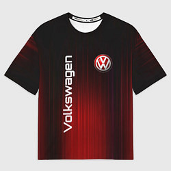 Футболка оверсайз мужская Volkswagen art, цвет: 3D-принт
