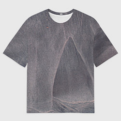Футболка оверсайз мужская Тёмные туманные блёстки, цвет: 3D-принт