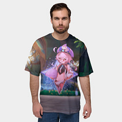 Футболка оверсайз мужская Дори в примогеме, цвет: 3D-принт — фото 2