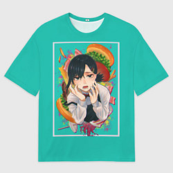 Футболка оверсайз мужская Кобени, цвет: 3D-принт