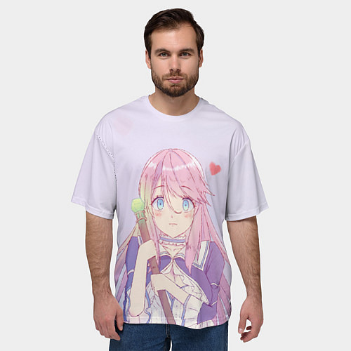 Мужская футболка оверсайз Флэр Аргранд / 3D-принт – фото 3