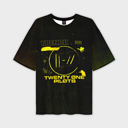 Футболка оверсайз мужская Twenty One Pilots Trench, цвет: 3D-принт