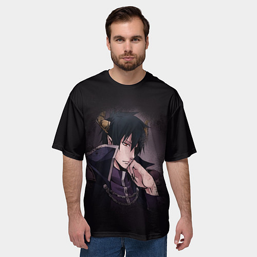 Мужская футболка оверсайз The Devil Is a Part-Timer / 3D-принт – фото 3