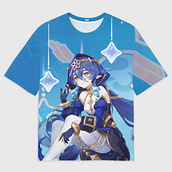 Футболка оверсайз мужская Лайла Genshin Impact, цвет: 3D-принт