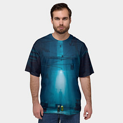 Футболка оверсайз мужская Little Nightmare, цвет: 3D-принт — фото 2