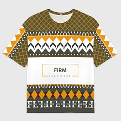 Футболка оверсайз мужская Как кофта из девяностых FIRM, цвет: 3D-принт