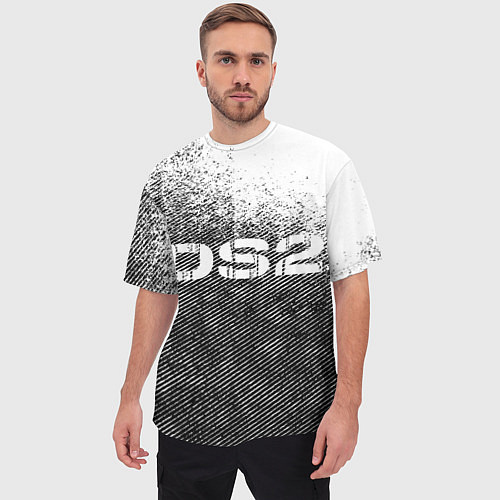 Мужская футболка оверсайз Death Stranding 2 арт / 3D-принт – фото 3
