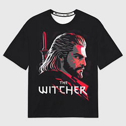 Футболка оверсайз мужская Witcher art, цвет: 3D-принт