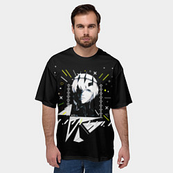 Футболка оверсайз мужская Tokyo Ghoul Канеки Кен, цвет: 3D-принт — фото 2