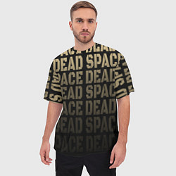 Футболка оверсайз мужская Dead Space или мертвый космос, цвет: 3D-принт — фото 2