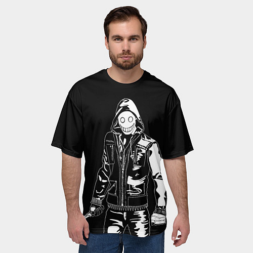 Мужская футболка оверсайз Dead by daylight - Легион / 3D-принт – фото 3