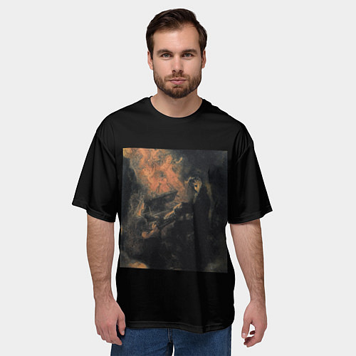 Мужская футболка оверсайз Моцарт - Pharaoh / 3D-принт – фото 3