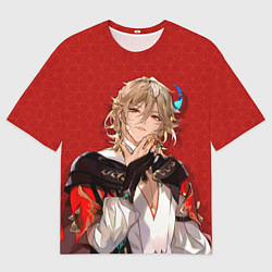 Футболка оверсайз мужская Genshin Impact Kaveh, цвет: 3D-принт