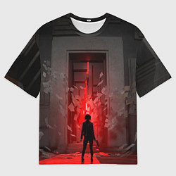 Футболка оверсайз мужская Control, цвет: 3D-принт