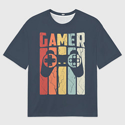 Футболка оверсайз мужская Video game lover, цвет: 3D-принт