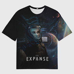 Футболка оверсайз мужская The expanse - Camina, цвет: 3D-принт