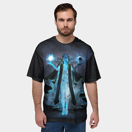 Мужская футболка оверсайз Pathfinder Aeon / 3D-принт – фото 3