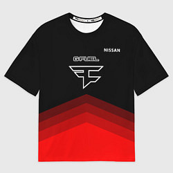 Футболка оверсайз мужская Форма FaZe Clan, цвет: 3D-принт