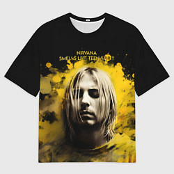 Футболка оверсайз мужская Nirvana Graffiti, цвет: 3D-принт