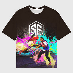 Футболка оверсайз мужская Street Fighter game, цвет: 3D-принт