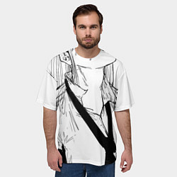 Футболка оверсайз мужская Power принт из аниме, цвет: 3D-принт — фото 2