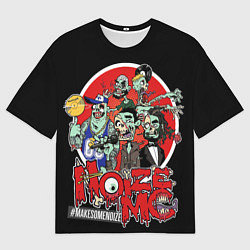 Футболка оверсайз мужская Zombie - Noize MC, цвет: 3D-принт