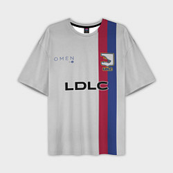 Футболка оверсайз мужская LDLC OL форма, цвет: 3D-принт