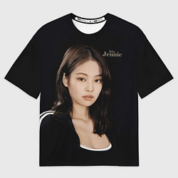 Футболка оверсайз мужская Blackpink Jennie sportswoman, цвет: 3D-принт