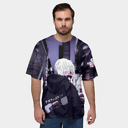 Футболка оверсайз мужская Kaneki Ken, цвет: 3D-принт — фото 2