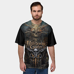 Футболка оверсайз мужская Baldurs Gate 3, цвет: 3D-принт — фото 2