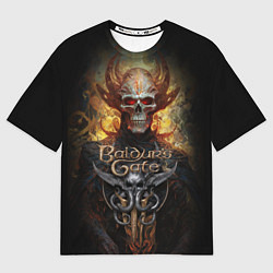 Футболка оверсайз мужская Baldurs Gate 3 diablo, цвет: 3D-принт