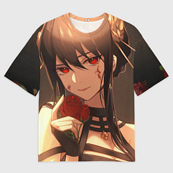 Футболка оверсайз мужская Семья Шпиона Йор Форджер, цвет: 3D-принт