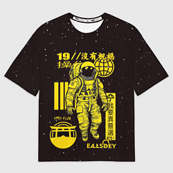 Футболка оверсайз мужская Space - japan style, цвет: 3D-принт