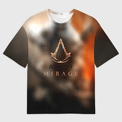 Футболка оверсайз мужская Assassins creed mirage, цвет: 3D-принт