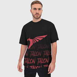 Футболка оверсайз мужская Talon style, цвет: 3D-принт — фото 2