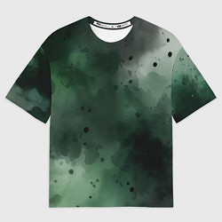 Футболка оверсайз мужская Акварелика, цвет: 3D-принт