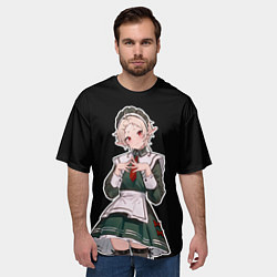 Футболка оверсайз мужская Милая Сильфи, цвет: 3D-принт — фото 2