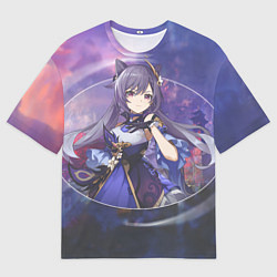 Футболка оверсайз мужская Genshin Impact Ke Цин Ke Qing, цвет: 3D-принт