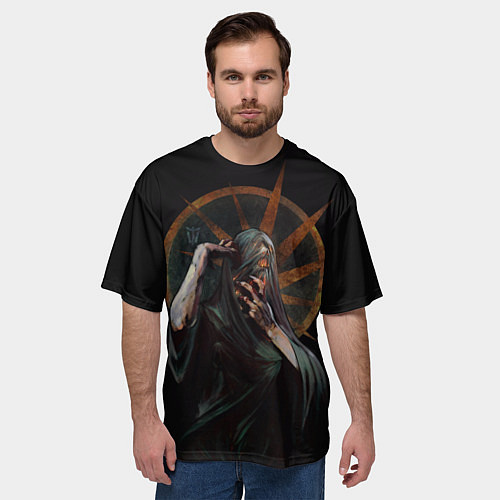 Мужская футболка оверсайз Within Temptation bleed out / 3D-принт – фото 3