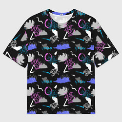 Футболка оверсайз мужская Urban, цвет: 3D-принт