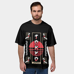 Футболка оверсайз мужская Tokyo streetwear, цвет: 3D-принт — фото 2