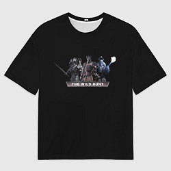 Футболка оверсайз мужская The Witcher CD Projekt, цвет: 3D-принт