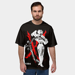 Футболка оверсайз мужская Просто Маки Зенин, цвет: 3D-принт — фото 2