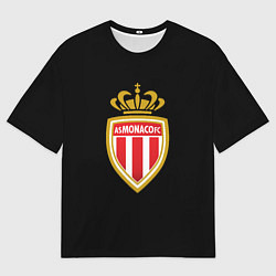 Футболка оверсайз мужская Monaco fc, цвет: 3D-принт