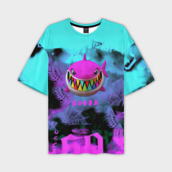 Футболка оверсайз мужская 6ix9ine neon, цвет: 3D-принт