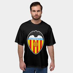Футболка оверсайз мужская Valencia fc club sport, цвет: 3D-принт — фото 2