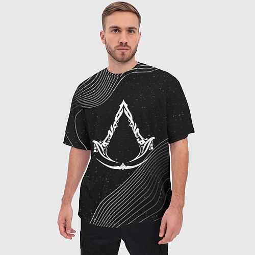 Мужская футболка оверсайз Мираж - Assassins creed / 3D-принт – фото 3