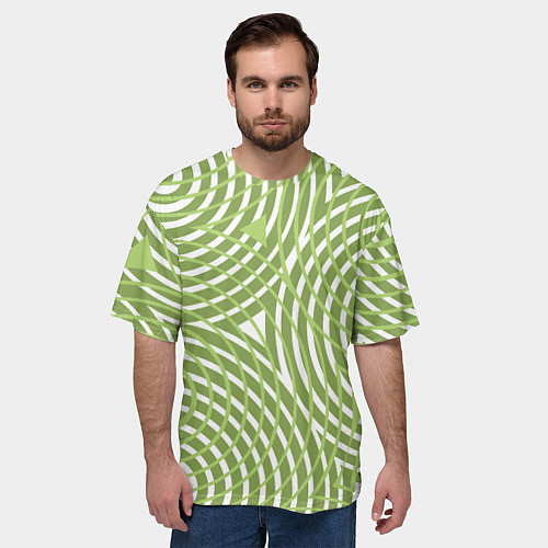 Мужская футболка оверсайз Вертеп light / 3D-принт – фото 3