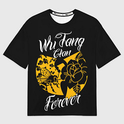 Футболка оверсайз мужская Wu tang forever, цвет: 3D-принт